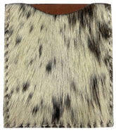 Hair On Cowhide Cell Phone Card Wallet